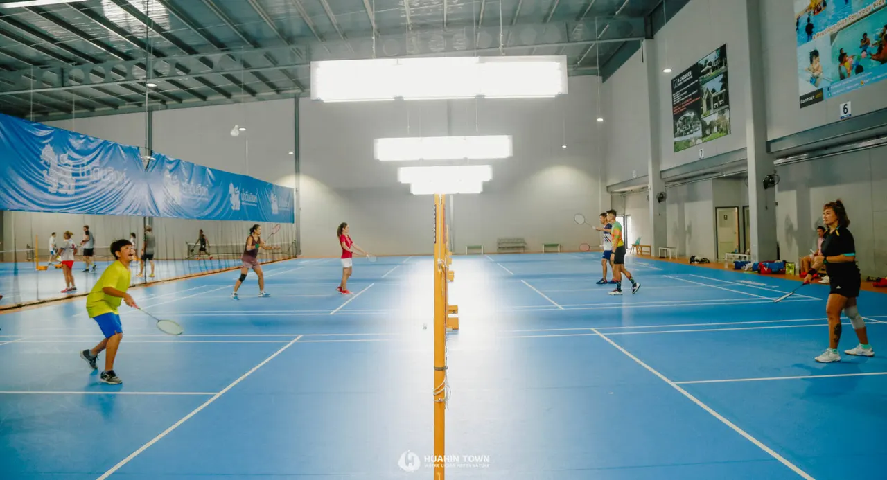 T-Rex Sport Club, 8 indoor courts in Hua Hin